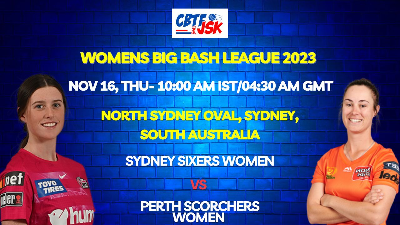 Sydney Sixers vs Perth Scorchers Women T20 Today Match Prediction & Live Odds - WBBL 2023