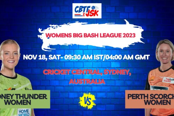 Sydney Thunder vs Perth Scorchers Women T20 Today Match Prediction & Live Odds - WBBL 2023