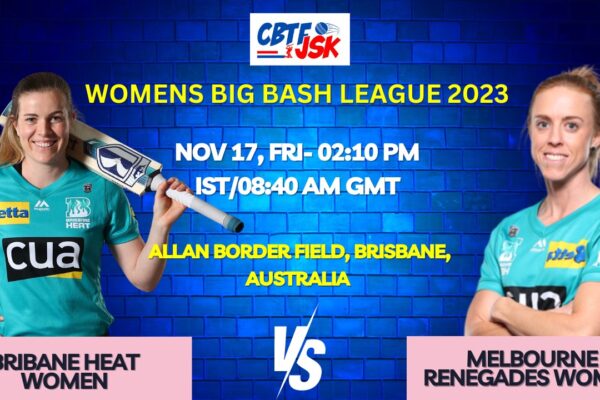 Brisbane Heat vs Melbourne Renegades Women T20 Today Match Prediction & Live Odds - WBBL 2023