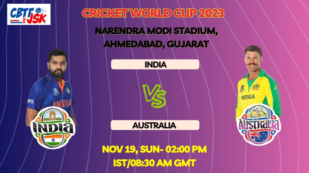 India vs Australia Final Match Prediction, Betting Tips & Odds - Cricket World Cup 2023