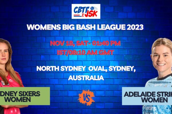 Sydney Sixers vs Adelaide Strikers Women T20 Today Match Prediction & Live Odds – WBBL 2023