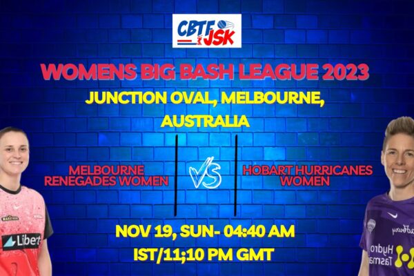 Melbourne Renegades vs Hobart Hurricanes Women T20 Today Match Prediction & Live Odds - WBBL 2023