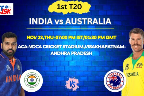 India vs Australia 1st T20 Match Prediction, Betting Tips & Odds