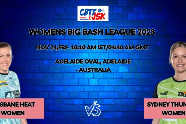 Brisbane Heat vs Sydney Thunder Women T20 Today Match Prediction & Live Odds - WBBL 2023