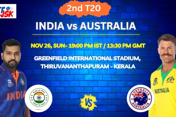 India vs Australia 2nd T20 Match Prediction, Betting Tips & Odds