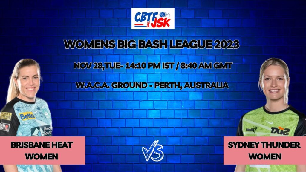 Brisbane Heat vs Sydney Thunder Women T20 Today Match Prediction & Live Odds - Eliminator WBBL 2023