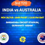 India vs Australia 3rd T20 Match Prediction, Betting Tips & Odds