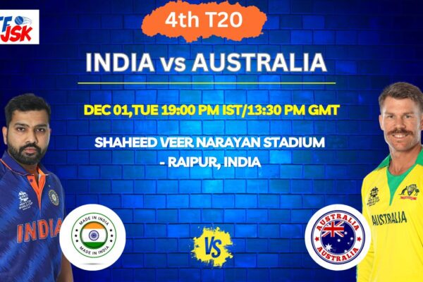 India vs Australia 4th T20 Match Prediction, Betting Tips & Odds