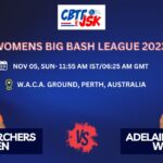 Perth Scorchers vs Adelaide Strikers Women T20 Today Match Prediction & Live Odds - WBBL 2023