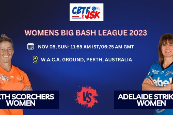 Perth Scorchers vs Adelaide Strikers Women T20 Today Match Prediction & Live Odds - WBBL 2023