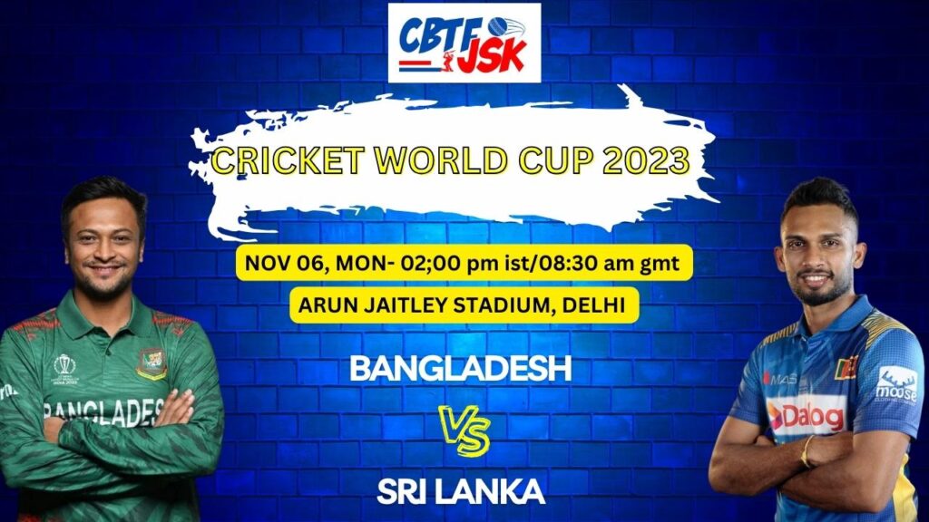 Bangladesh vs Sri Lanka Match Prediction, Betting Tips & Odds - Cricket World Cup 2023