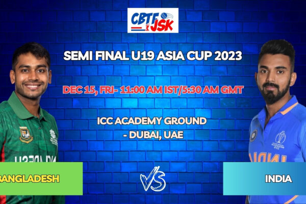 Bangladesh vs India Today Match Prediction & Live Odds - Semi Final U19 Asia Cup 2023