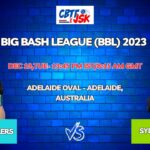 Adelaide Strikers vs Sydney Thunder Today Match Prediction & Live Odds - BBL 2023