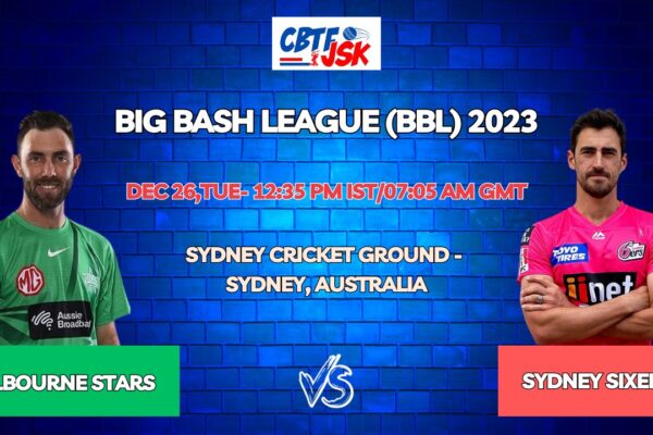 Sydney Sixers vs Melbourne Stars Today Match Prediction & Live Odds - BBL 2023