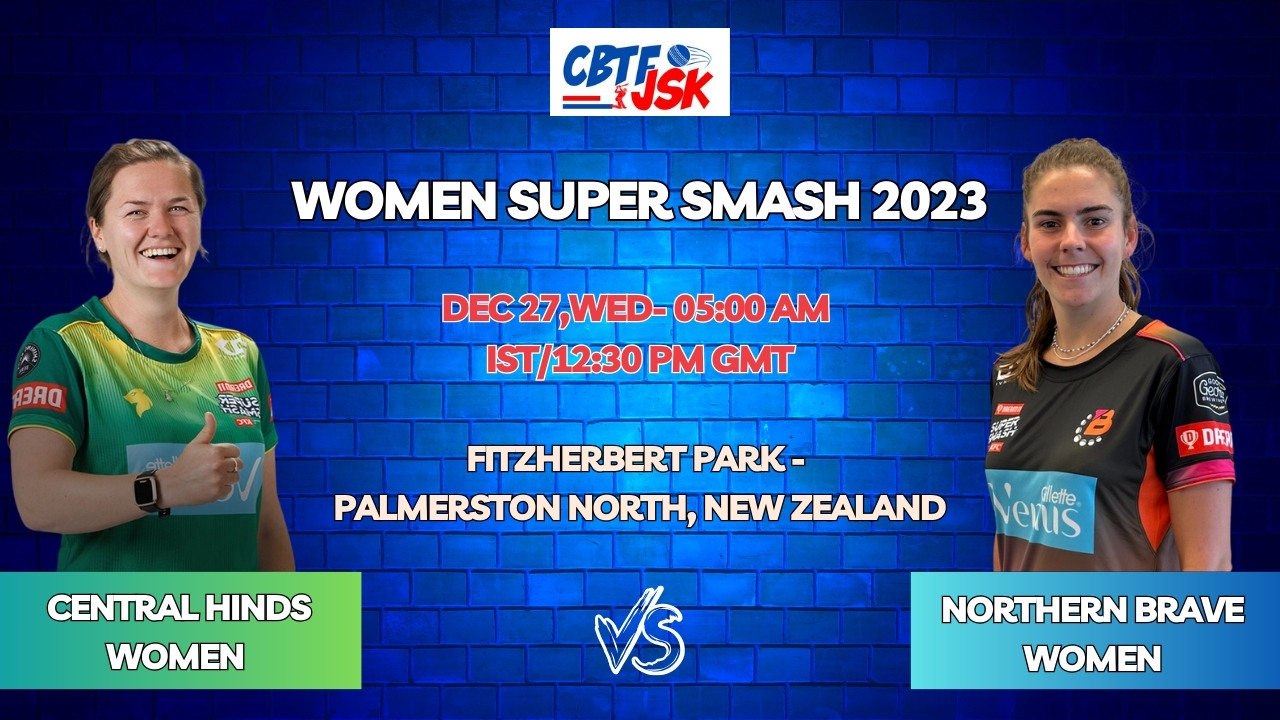 Central Hinds vs Northern Brave Women Today Match Prediction & Live Odds - Super Smash Women 2023