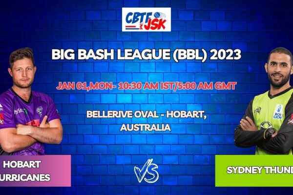 Hobart Hurricanes vs Sydney Thunder Today Match Prediction & Live Odds - BBL 2023