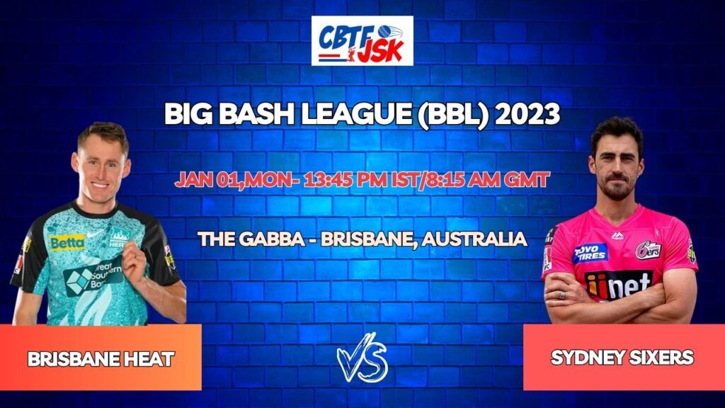 Brisbane Heat vs Sydney Sixers Today Match Prediction & Live Odds - BBL 2023