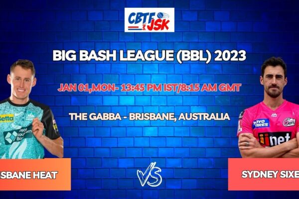 Brisbane Heat vs Sydney Sixers Today Match Prediction & Live Odds - BBL 2023