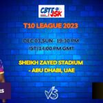 Bangla Tigers vs Northern Warriors Today Match Prediction & Live Odds - T10 League 2023