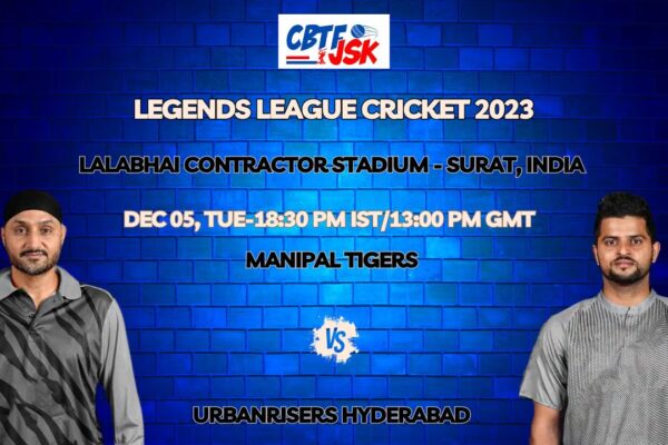 Manipal Tigers vs Urbanrisers Hyderabad T20 Today Match Prediction & Live Odds - Qualifier Legends League Cricket 2023