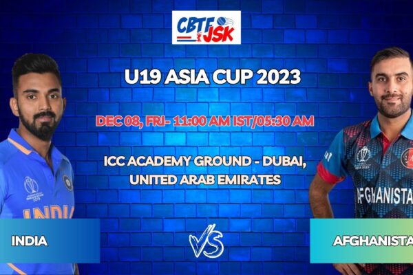 India vs Afghanistan Today Match Prediction & Live Odds - U19 Asia Cup 2023