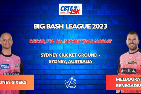 Sydney Sixers vs Melbourne Renegades Today Match Prediction & Live Odds - BBL 2023