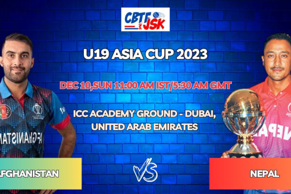 Afghanistan vs Nepal Today Match Prediction & Live Odds - U19 Asia Cup 2023