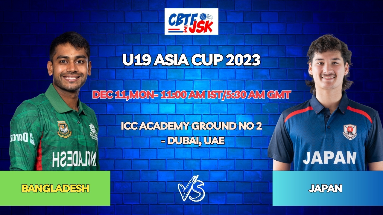 Bangladesh vs Japan Today Match Prediction & Live Odds - U19 Asia Cup 2023