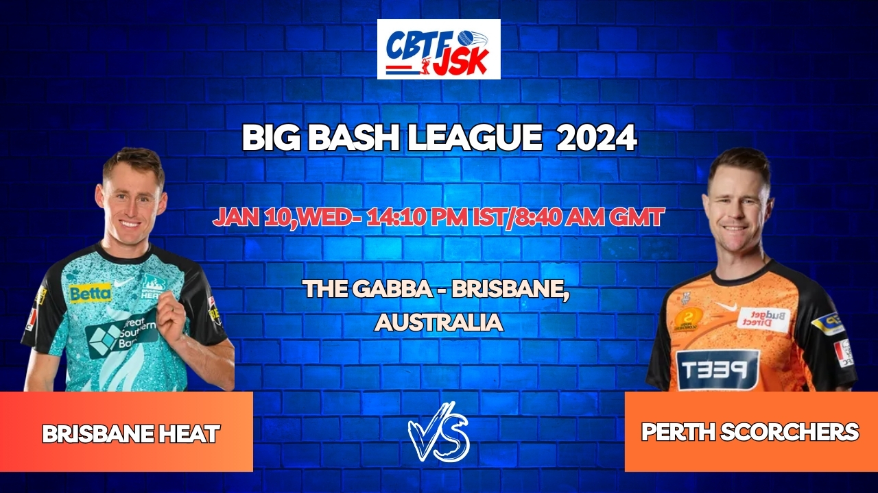 Brisbane Heat vs Perth Scorchers Today Match Prediction & Live Odds - BBL 2024