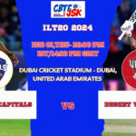 Dubai Capitals vs Desert Vipers Today Match Prediction & Live Odds - ILT20 2024