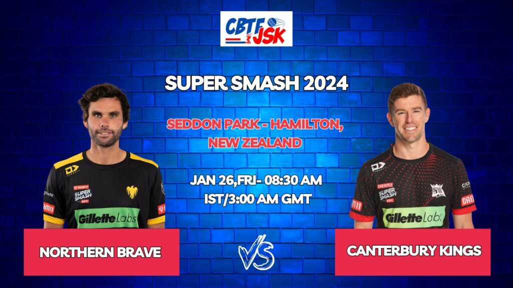 Canterbury Kings vs Wellington Firebirds Today Match Prediction & Live Odds - Super Smash 2024