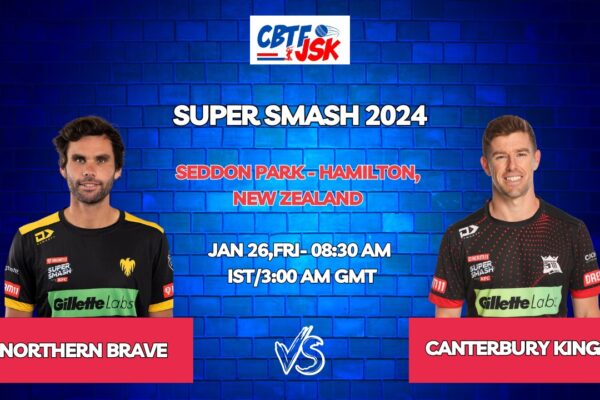 Canterbury Kings vs Wellington Firebirds Today Match Prediction & Live Odds - Super Smash 2024