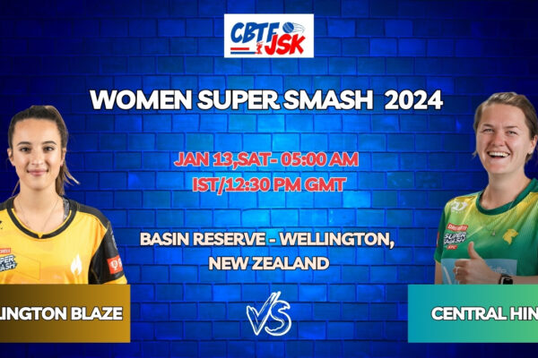 Wellington Blaze vs Central Hinds Today Match Prediction & Live Odds - Super Smash Women 2024