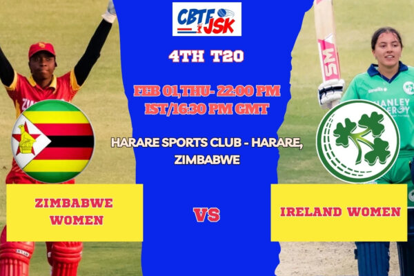 Zimbabwe vs Ireland Women 4th T20 Match Prediction, Betting Tips & Odds