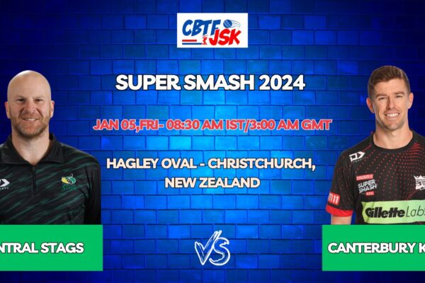 Canterbury Kings vs Central Stags Today Match Prediction & Live Odds - Super Smash 2024