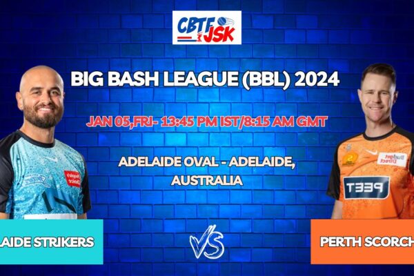 Adelaide Strikers vs Perth Scorchers Today Match Prediction & Live Odds – BBL 2024