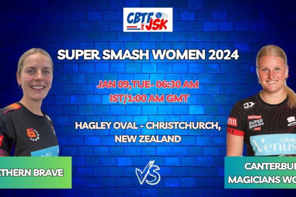 Canterbury Magicians vs Northern Brave Today Match Prediction & Live Odds - Super Smash Women 2024