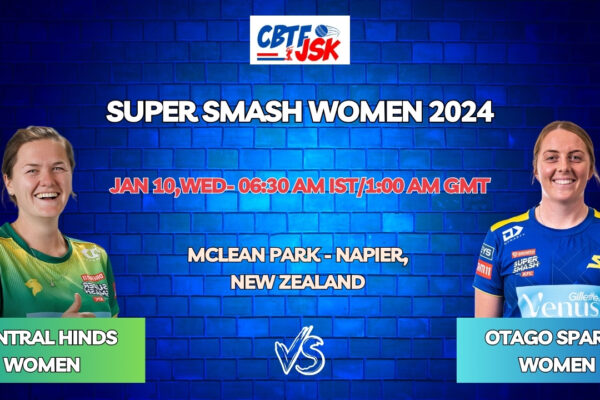 Central Hinds vs Otago Sparks Today Match Prediction & Live Odds - Super Smash Women 2024