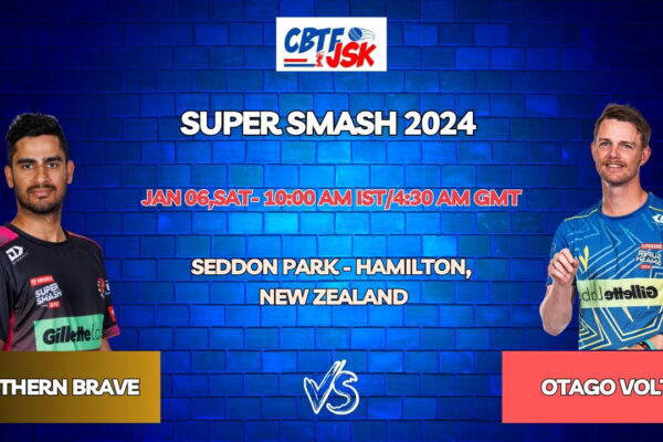 Northern Brave vs Otago Volts Today Match Prediction & Live Odds - Super Smash 2024