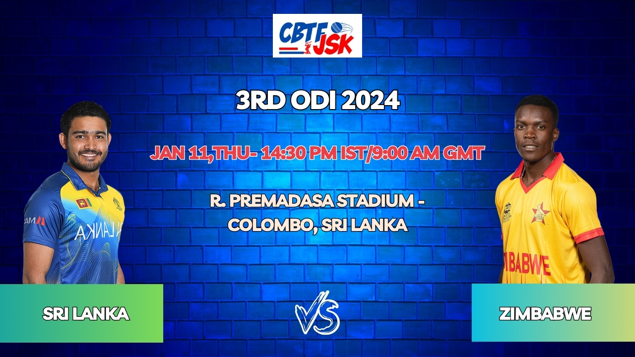 Sri Lanka vs Zimbabwe 3rd ODI Match Prediction, Betting Tips & Odds