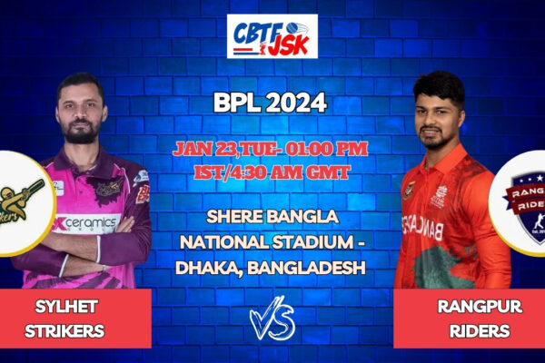 Rangpur Riders vs Sylhet Strikers Today Match Prediction & Live Odds – BPL 2024