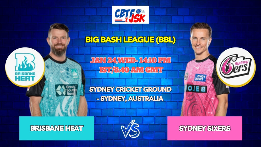 Sydney Sixers vs Brisbane Heat Today Match Prediction & Live Odds - Final BBL 2024