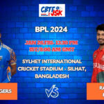 Rangpur Riders vs Khulna Tigers Today Match Prediction & Live Odds - BPL 2024