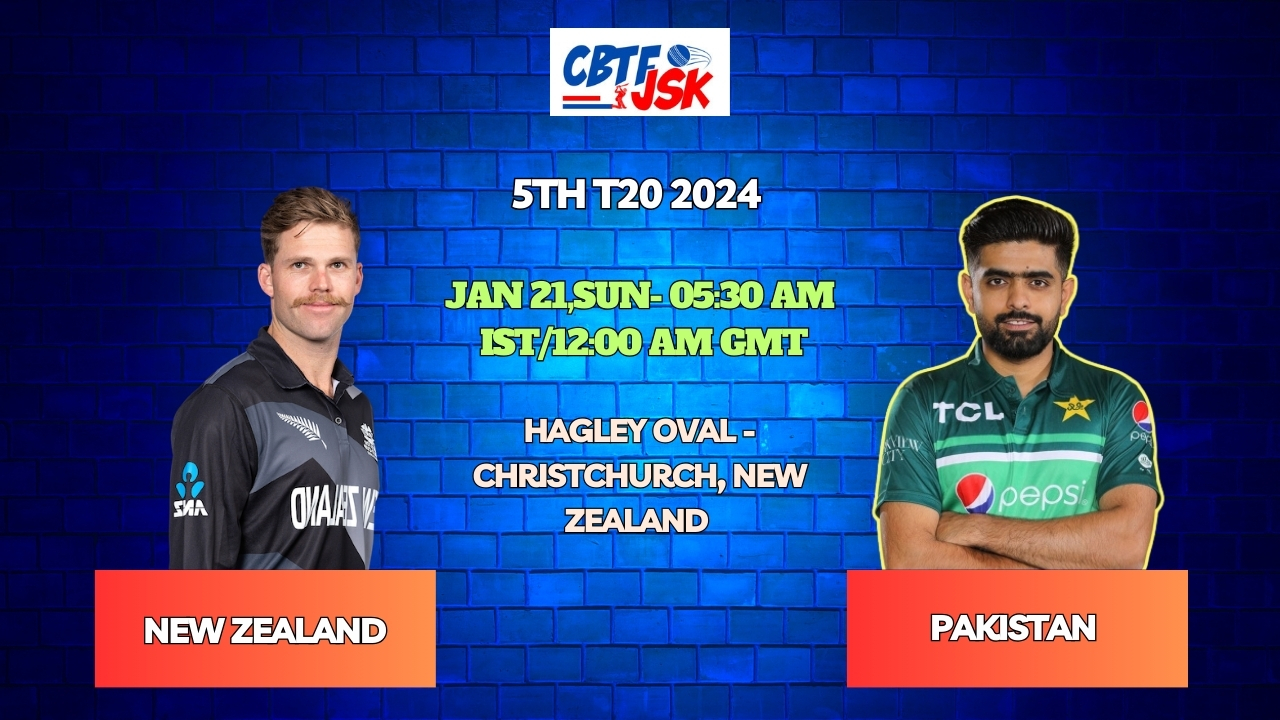 New Zealand vs Pakistan 5th T20 Match Prediction, Betting Tips & Odds