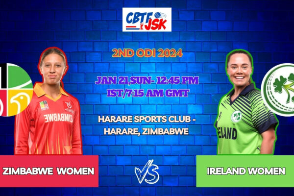 Zimbabwe vs Ireland Women 2nd ODI Match Prediction, Betting Tips & Odds