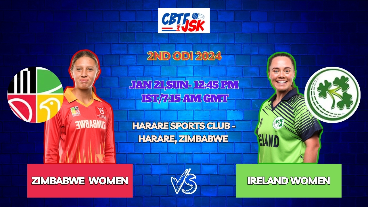 Zimbabwe vs Ireland Women 2nd ODI Match Prediction, Betting Tips & Odds