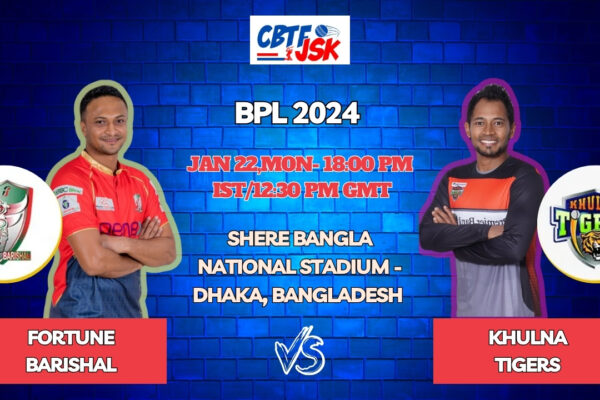 Fortune Barishal vs Khulna Tigers Today Match Prediction & Live Odds - BPL 2024