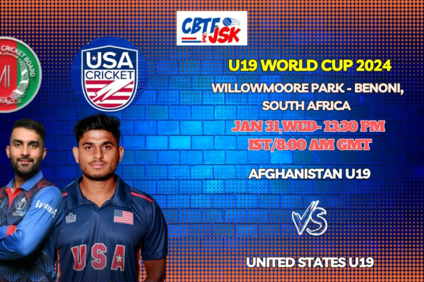 Afghanistan vs United States Today Match Prediction & Live Odds - U19 World Cup 2024