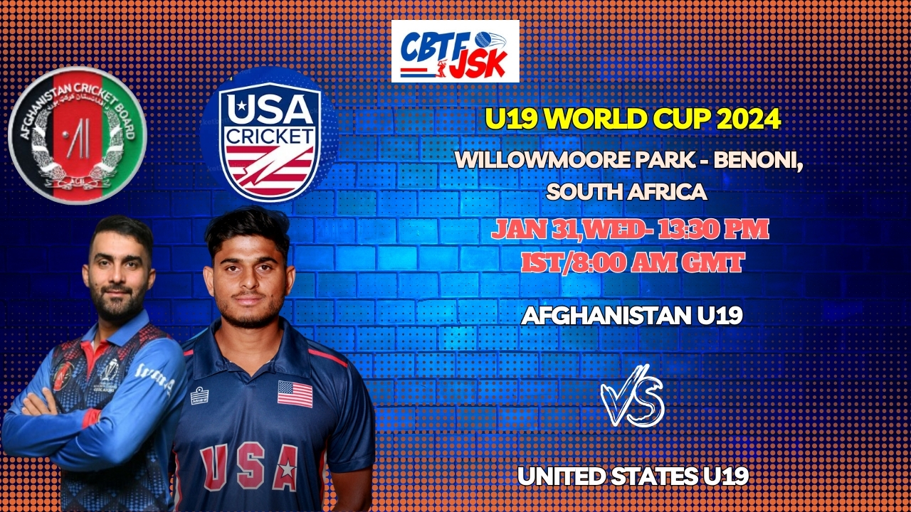 Afghanistan vs United States Today Match Prediction & Live Odds - U19 World Cup 2024