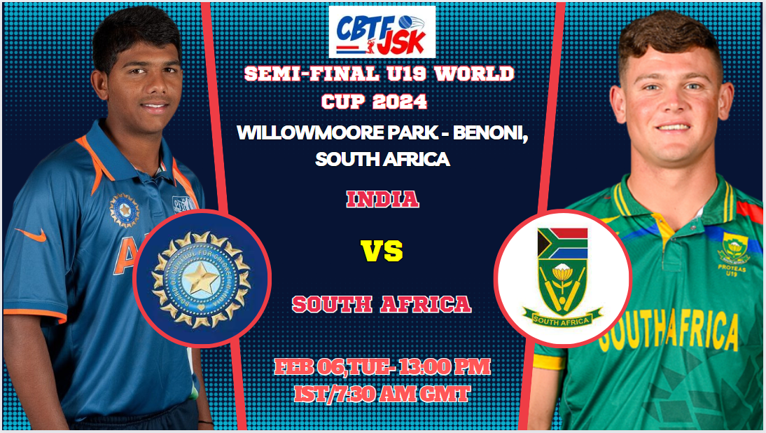 India vs South Africa Today Match Prediction & Live Odds – Semi-Final U19 World Cup 2024